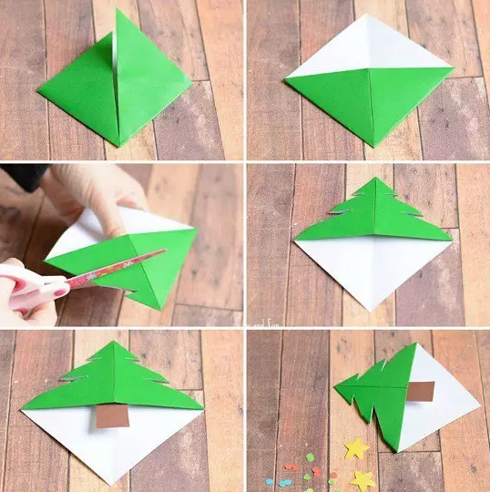 Ibe edokọbara - nkuku: Esi mee ibe edokọbara - origami site na iji aka gị mee ihe? Mpempe akwụkwọ na akwụkwọ ibe ndị ọzọ, atụmatụ na-emepụta ihe 26493_31