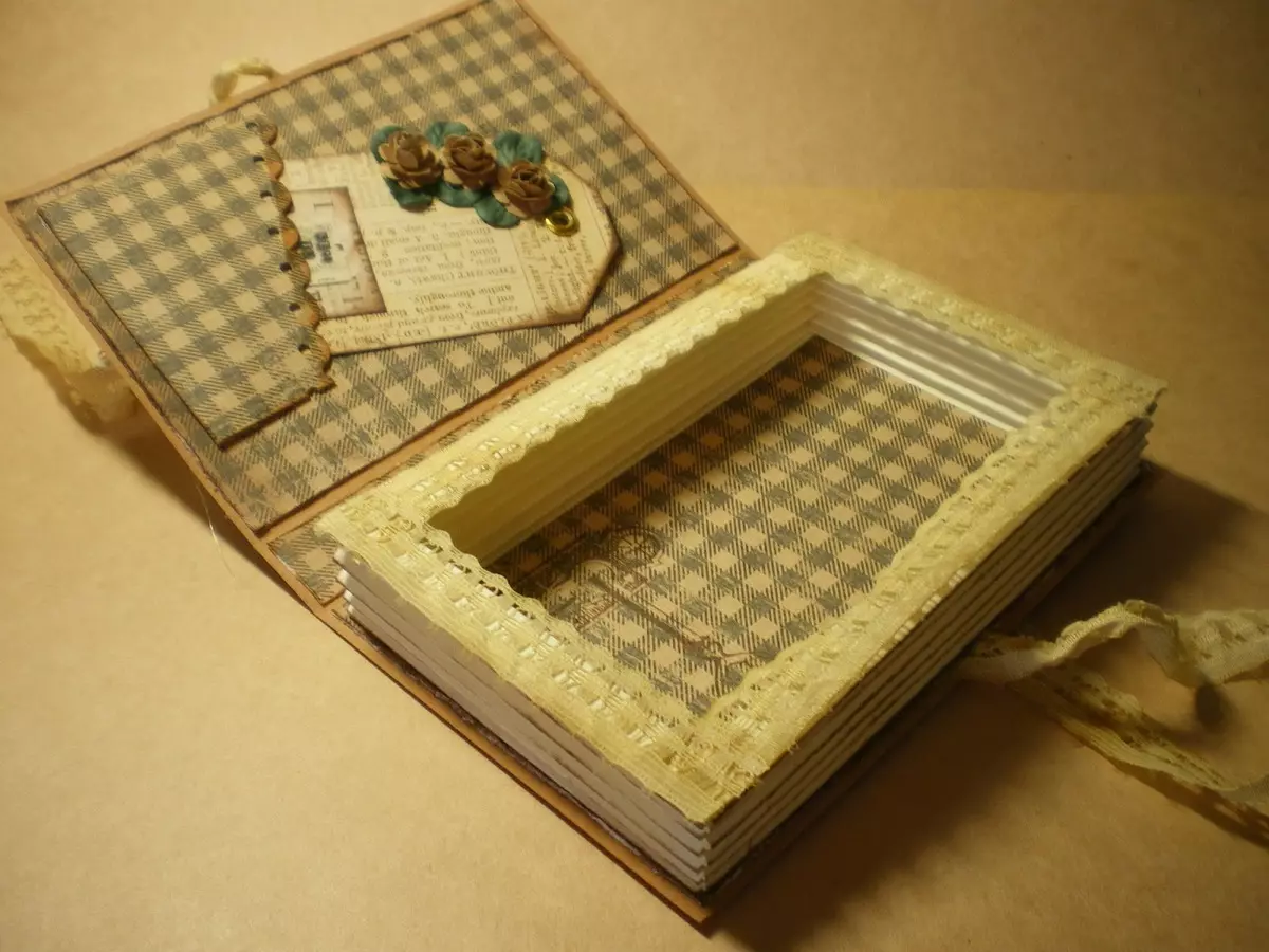 Caja de gabinete con tus propias manos (50 fotos): ¿Cómo hacerlo de papel y cartón según dibujos? Caja de montaje de esquema con tapa, instrucciones para hacer una caja de cartón y tela. 26507_2