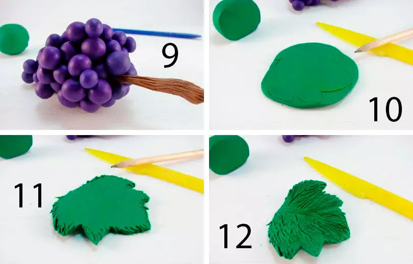 Plastmudel lastele: Crafts lastele 1, 2 ja 3 aastat. Kuidas teha lihtsaid näitajaid väikseima? Samm-sammult kirjeldus 26550_42