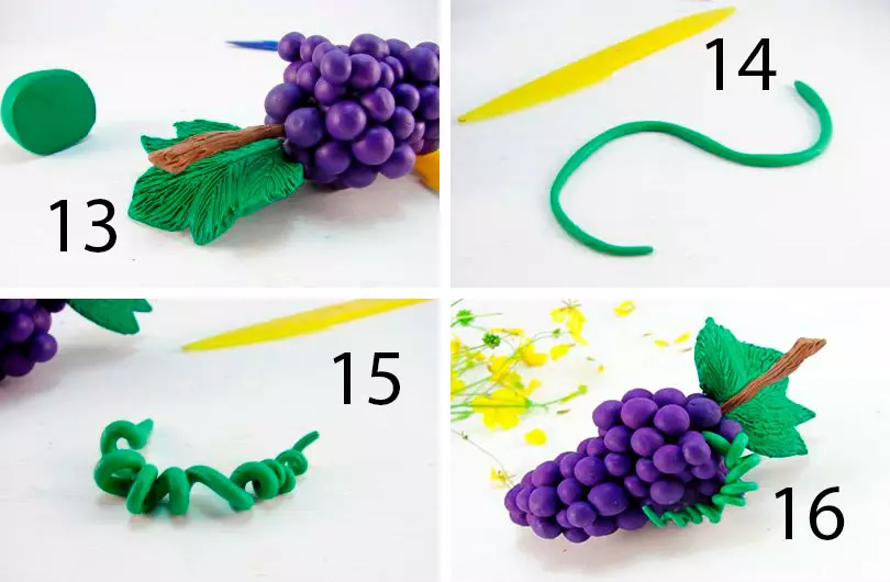 Plastmudel lastele: Crafts lastele 1, 2 ja 3 aastat. Kuidas teha lihtsaid näitajaid väikseima? Samm-sammult kirjeldus 26550_43