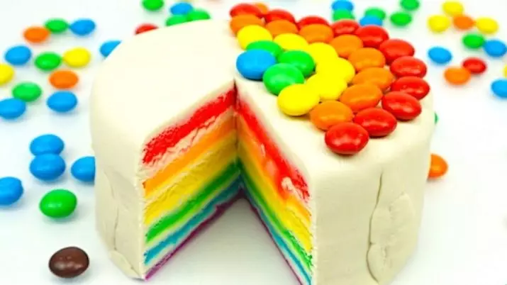 Kue plastisin (38 foto): Cara membuat kue untuk anak-anak berusia 5-6 dan 3-4 tahun? Deskripsi langkah demi langkah pemodelan dan contoh kerajinan yang indah 26561_2