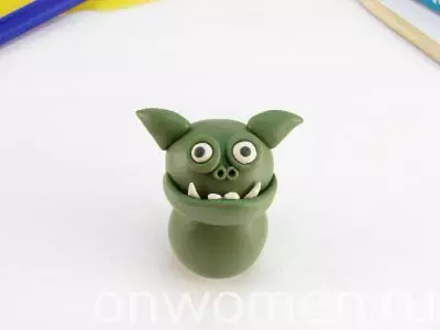 Monștrii din plasticină: Cum să sculptați monștri înfricoșători copiilor? Funny Monster Model etape. Cum să faci cifre diferite pentru copii? 26583_18