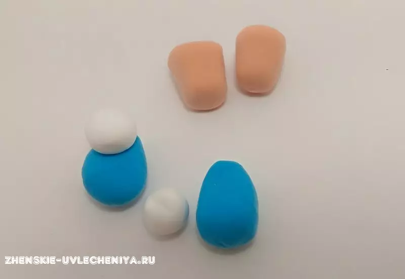 muñecos de plastilina: la forma de la muñeca lol ciego? cabeza Lrack y la cara. Cómo hacer una muñeca en miniatura paso a paso a los niños con sus propias manos? 26586_33