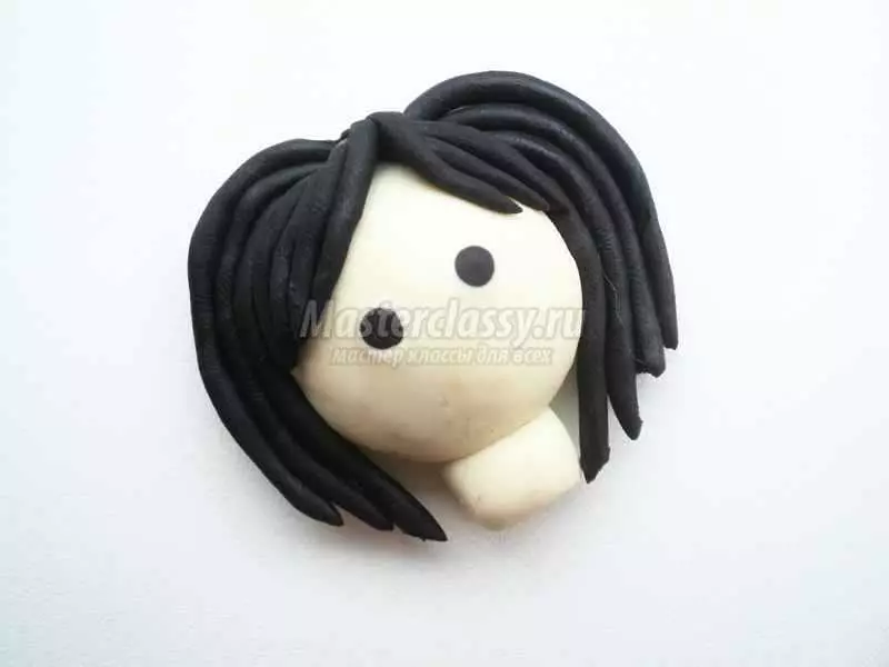 Boneka Plastik: Cara buta lol boneka? Sirah lrack lan rai. Kepiye cara nggawe boneka miniatur langkah-langkah kanggo bocah sing duwe tangan dhewe? 26586_40