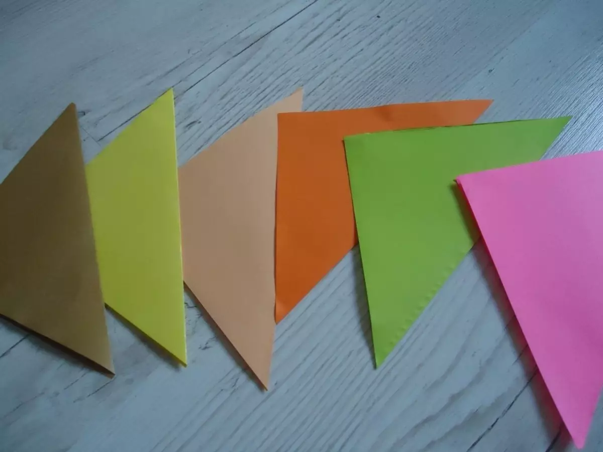 DIY“伞”从纸上：从彩色纸与秋叶用自己的手和其他儿童应用。体积伞雀奶伞 26685_14