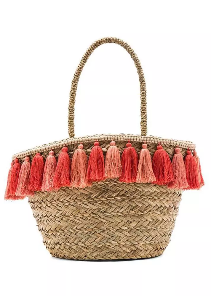 Awọn baagi Wicker (Awọn fọto 74): Awọn awoṣe ni irisi agbọn alakipẹ 2679_40