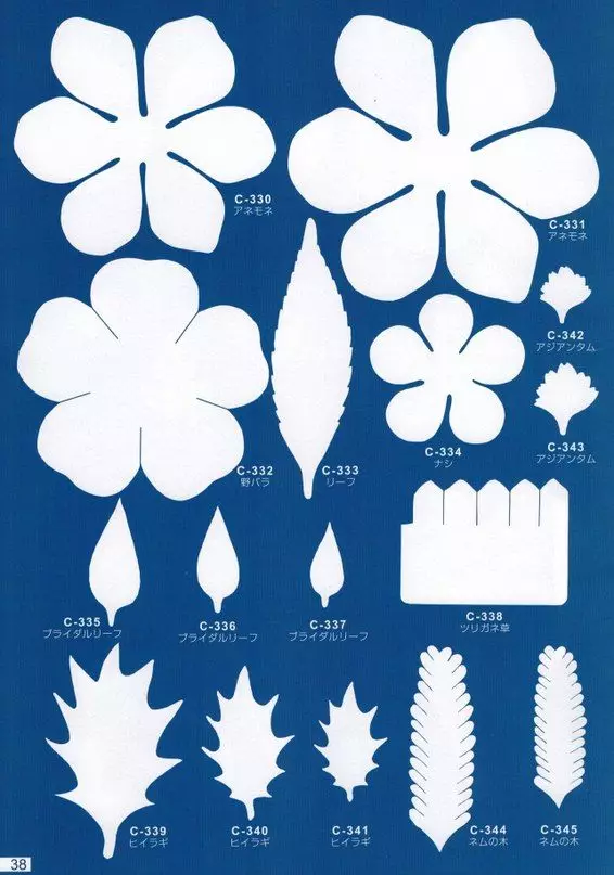 Cvijeće iz foamyrana (103 fotografije): Master razred za izradu vlastitih ruku na predlošcima. Kako napraviti ručne izrade buketa korak po korak? 26831_31