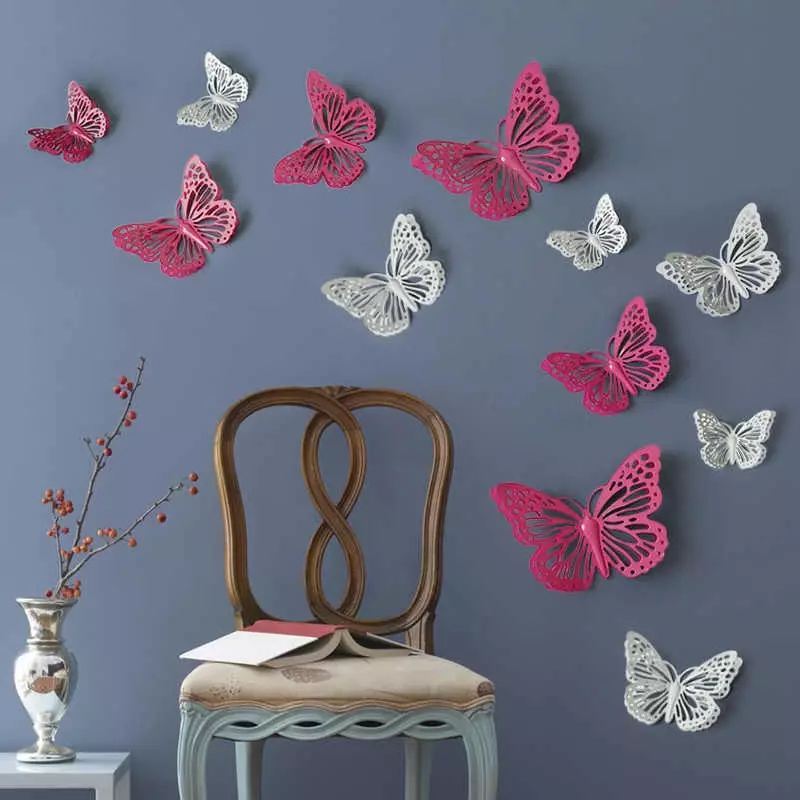 フォーミランからの蝶（32枚の写真）：テンプレートは自分でそれを段階的にします。ステンシルの邪悪なフォアミラマンからそれらを作る方法は？ 26842_6