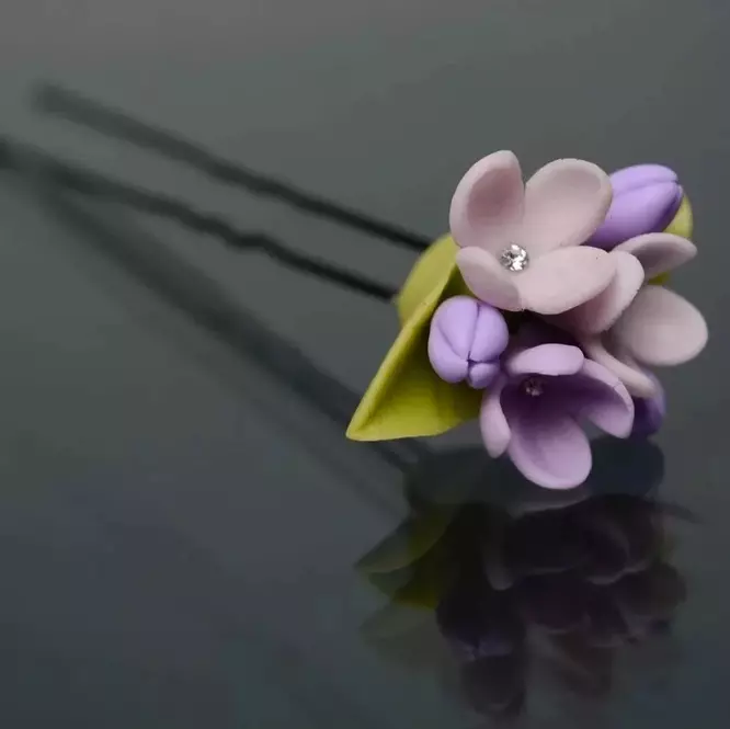 Lilac iz pene: kako da se sami napravite na korak po korak glavna klasa sa predlošcima? Proizvodnja cvijeća iz marshmallow i ostalog Phoamira 26853_5
