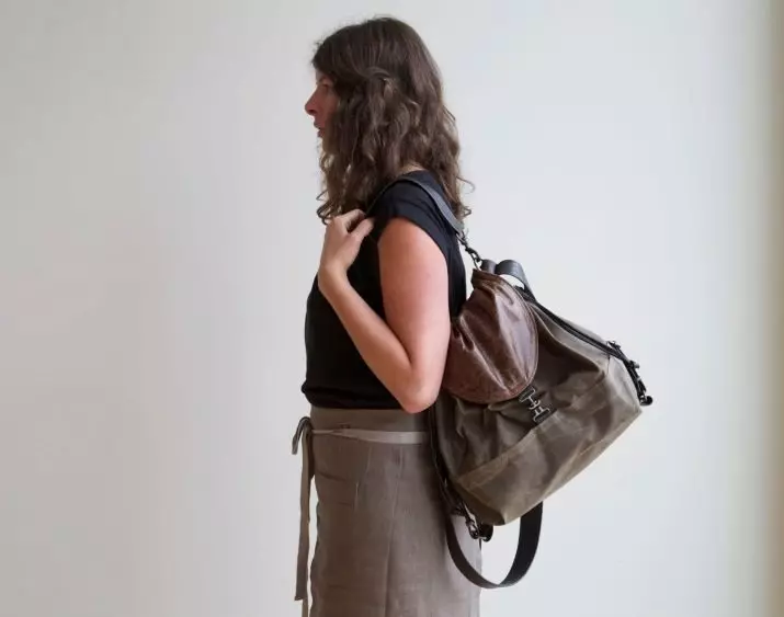 Трансформисана торба (52 фотографије): Женски модели, са сетом за Фен 2685_13