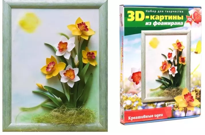 Narcissus FoamyRan: malleja ja master-luokka. Kuinka tehdä suuria ja muita kukkia omalla kädet askel askeleelta? 26861_34
