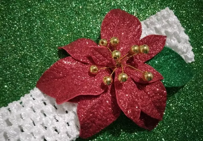 Glitter Foamiran: What is it and what of it can be done? DIY and FLOWERS FROM WORK FOODAMIRAN DIY. Master class of Red Poinsettia and other ideas 26863_3