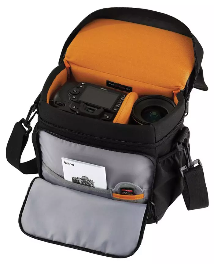 Taška pre fotoaparát (65 fotografií): pre Sanon a Nikon zrkadlové kamery, z Case Logic a Lowepro výrobcov, pre model Nikon D3300 2686_9