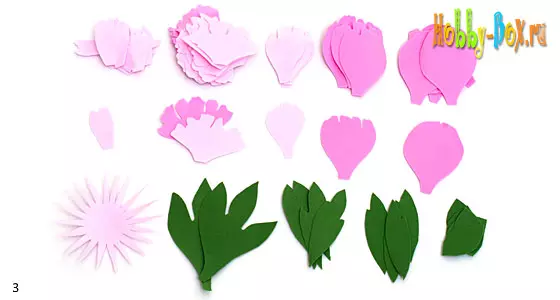 Kwiaty z foamiran dla początkujących (84 zdjęć): schematy krok po kroku i wzorce do produkcji z własnymi rękami, prostymi klasami głównymi 26873_14