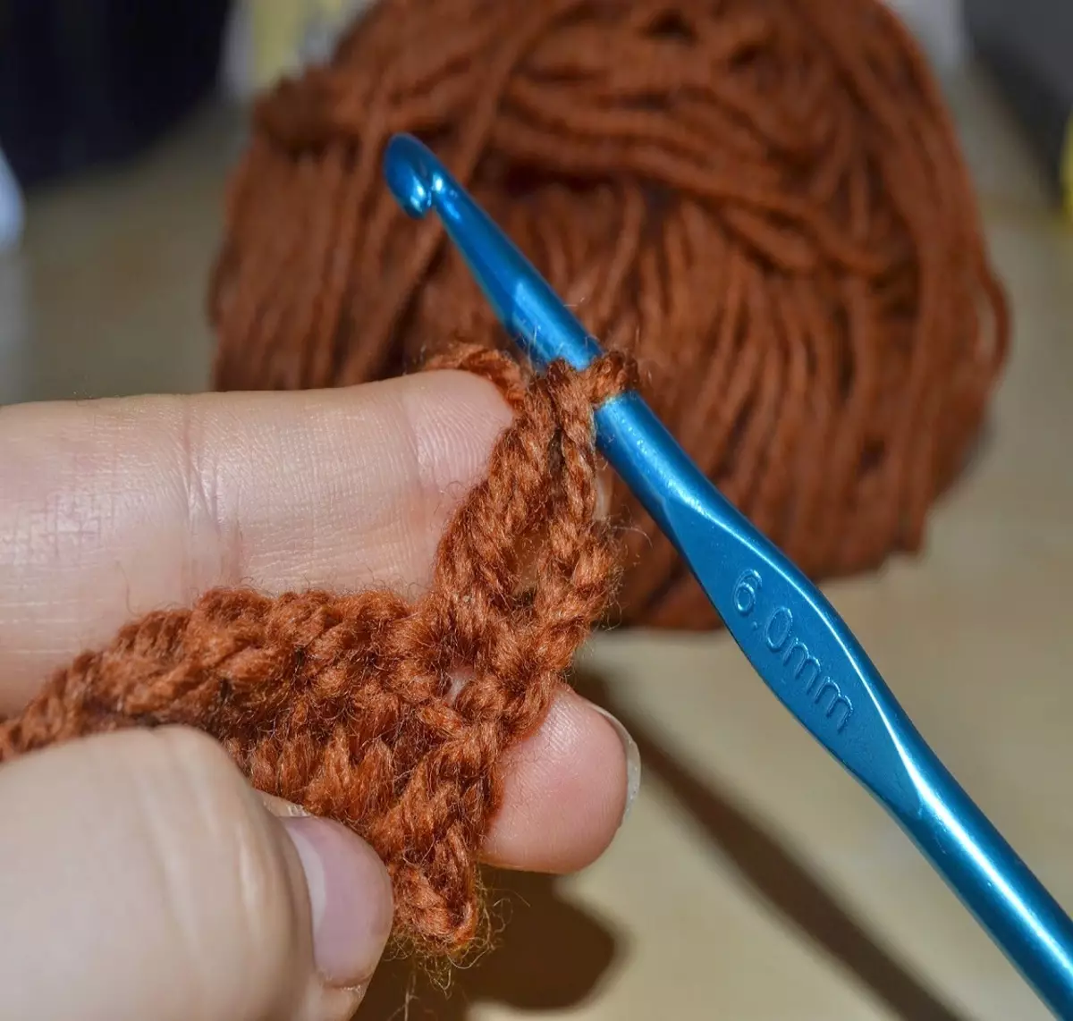 Tapis de jute avec ses propres mains: méthodes et schémas de tapis à tricoter dans des aiguilles de crochets de ficelle et de tricot. Classes de maître pour les débutants 26905_28