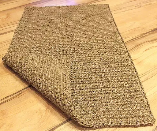 tấm thảm đay với bàn tay của mình: Các phương pháp và chương trình của đan thảm từ crochet sợi xe và kim đan. Lớp học nâng cao cho người mới bắt đầu 26905_35
