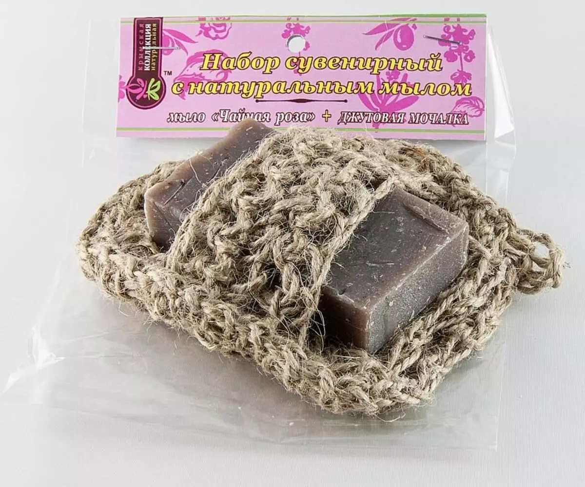 Jute's Washcloths: Knit sponges para sa paghuhugas ng mga pinggan gamit ang kanilang sariling mga kamay. Paano itali ang washcloth ng katawan? 26910_19