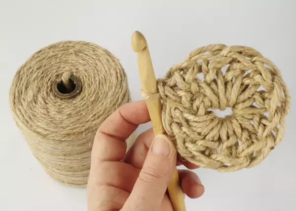 Οι πλύσεις της Γιούτας: Knit σφουγγάρια για πλύσιμο πιάτων με τα χέρια τους. Πώς να δέσετε ένα body washcloth; 26910_34