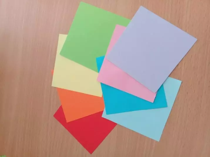 Origami“树”：如何根据该计划与儿童从纸张中发出纸张？ 4-5和6-7岁儿童的体积折纸，成人选择 26929_8