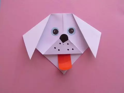 Origami pour les enfants d'âge préscolaire: schémas simples simples simples. Transports et fruits, autres origami en papier pour enfants d'âge préscolaire 26930_7