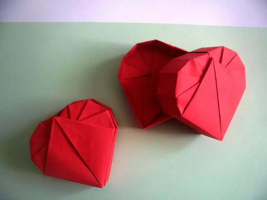 Хайрцаг-оригами 