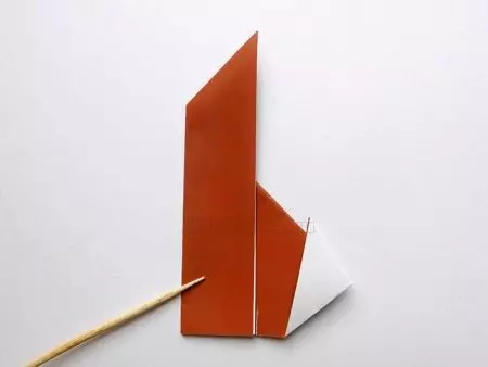Origami មកពីក្រដាសពណ៌: របៀបធ្វើផ្កាពីក្រដាសទ្វេដងដោយដៃរបស់អ្នកផ្ទាល់? សិប្បកម្មសម្រាប់កុមារម៉ូដែលពន្លឺពីក្រដាសមួយចំហៀង 26933_17