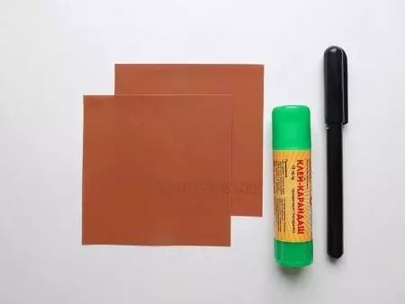 रंगीन कागजबाट ओरिमी: कसरी डबल-पतफाई पेपरबाट आफ्नै हातले बनाउने? बच्चाहरूको लागि शिल्पहरू, एकतर्फी पेपरबाट प्रकाश मोडेलहरू 26933_5