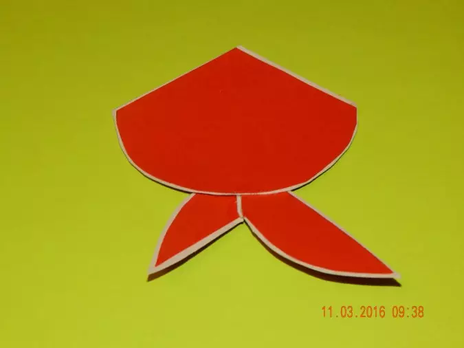 “Maslenitsa”Origami：來自兒童紙的工藝品。模塊化，體積和其他摺紙自己做到了 26940_24