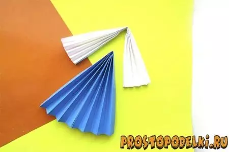 “Maslenitsa”Origami：来自儿童纸的工艺品。模块化，体积和其他折纸自己做到了 26940_40