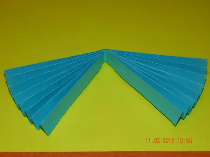 “Maslenitsa”Origami：來自兒童紙的工藝品。模塊化，體積和其他摺紙自己做到了 26940_6