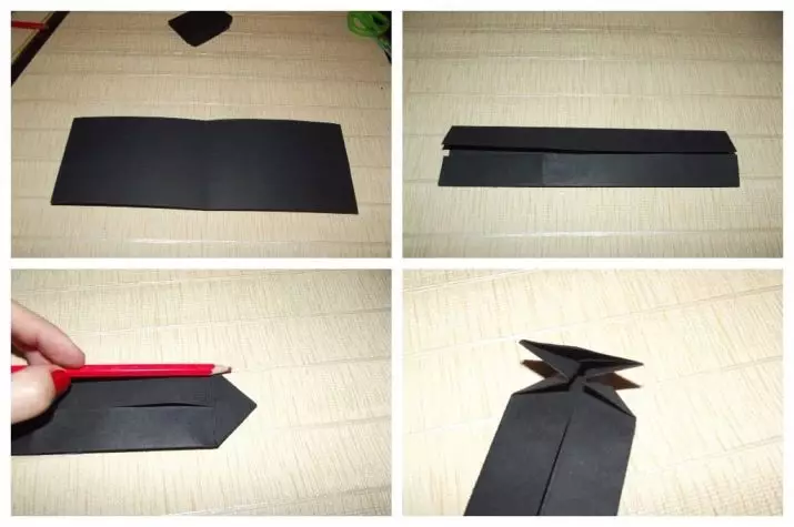 Origami «Tank» `ինչպես անել, այն թղթի երեխաների քայլ առ քայլ հրահանգներ? Թեթեւ մոդուլային բաք դիագրամ, պարզ T-34 տանկի ձեր սեփական ձեռքերով 26944_46
