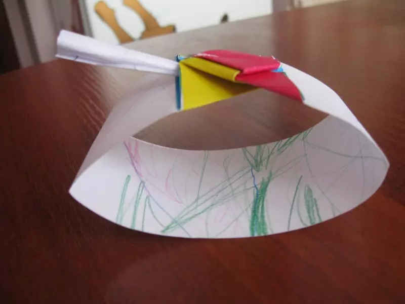 Origami «Tank» `ինչպես անել, այն թղթի երեխաների քայլ առ քայլ հրահանգներ? Թեթեւ մոդուլային բաք դիագրամ, պարզ T-34 տանկի ձեր սեփական ձեռքերով 26944_64