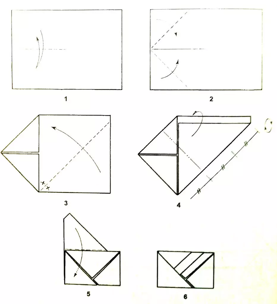 ORIGAMI Basis Formen: 