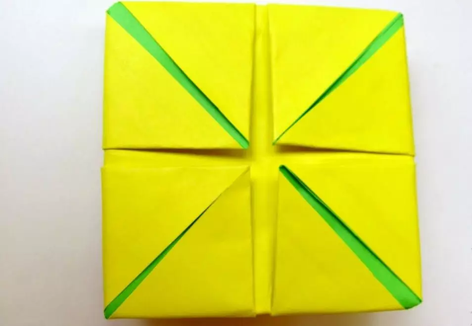 Origami-Fairy Tales. Գյուղացու եւ նավակի մասին, թղթի հեքիաթներ ծովահենների եւ «Տերեմոկ» -ի մասին, տղամարդու եւ թագավորի մասին: Թղթի այլ հեքիաթների սխեմաներ 26948_14