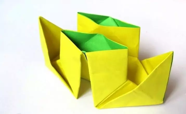 Origami-Fairy Tales. Գյուղացու եւ նավակի մասին, թղթի հեքիաթներ ծովահենների եւ «Տերեմոկ» -ի մասին, տղամարդու եւ թագավորի մասին: Թղթի այլ հեքիաթների սխեմաներ 26948_16