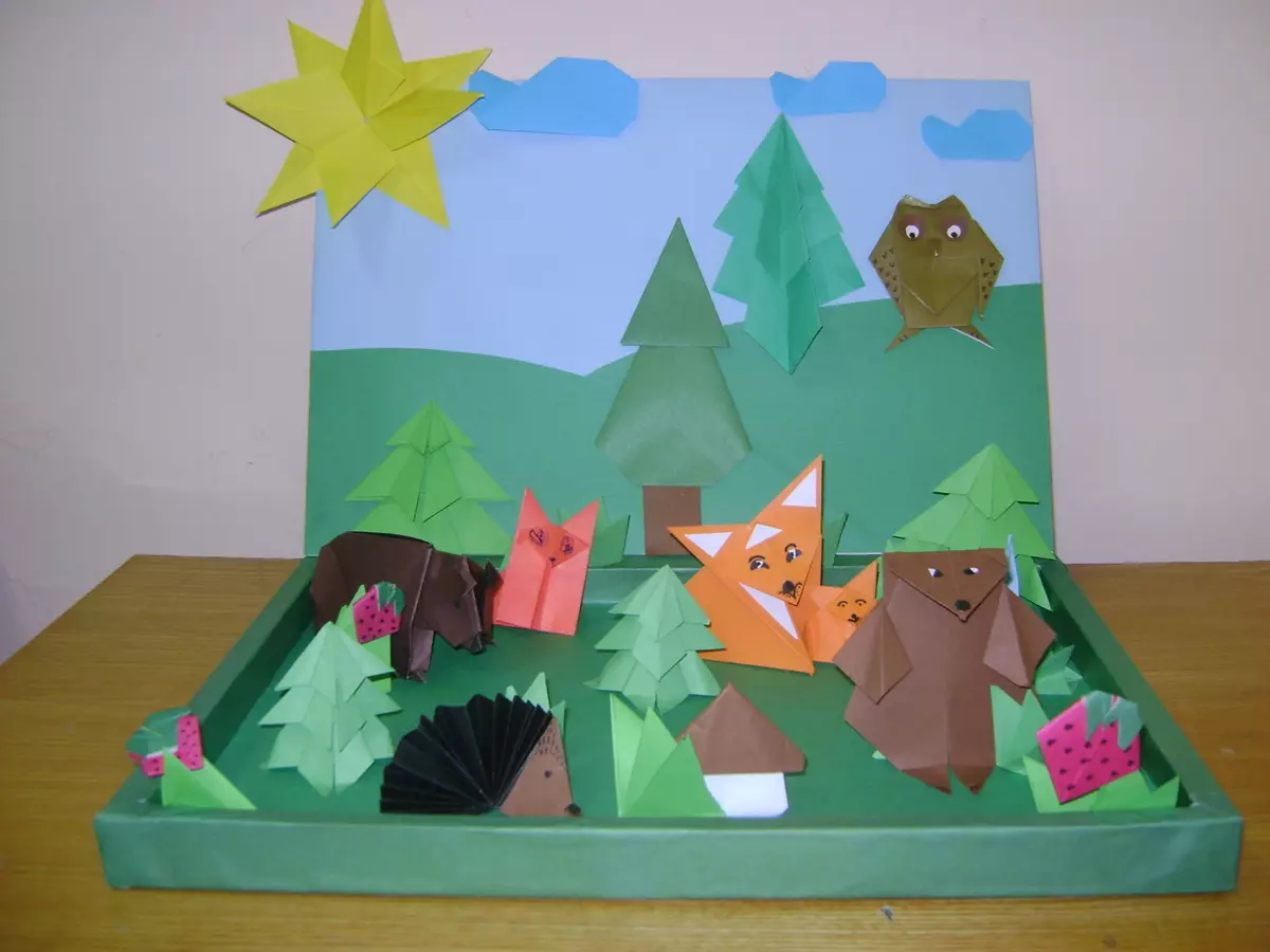 Origami-Fairy Tales: Momba ny tantsaha sy ny sambo, talenta taratasy ho an'ny ankizy momba ny pirates sy 