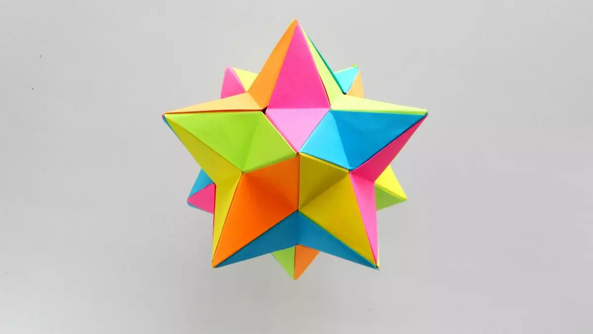 Origami (97 mafoto): Chii icho? Manhamba naKurume 8 yebhuku rekunyorera. Mhando dzeJapan Art Folding mapepa mapepa. Maitiro Ekuita Zvakasiyana Nhamba? 26950_35