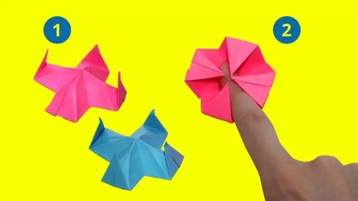 Origami (97 argazki): Zer da? Zifrak koadernoaren martxoaren 8ra arte. Japoniar artea tolesgarri paper artisautza motak. Nola egin zifra desberdinak? 26950_59