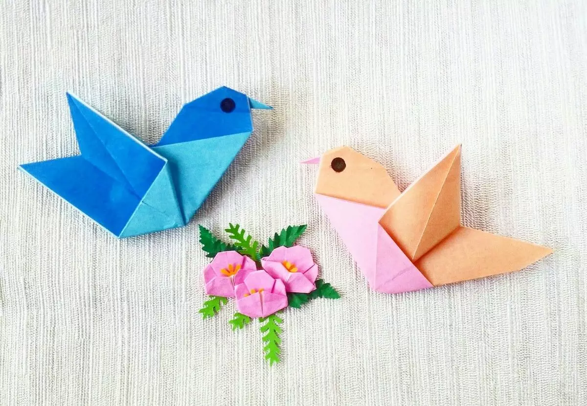 Origami (97 fotos) Què és? Figures de 8 a full tètrada març. Tipus d'art japonès de l'plegat de paper artesanal a partir. Com fer formes diferents? 26950_62