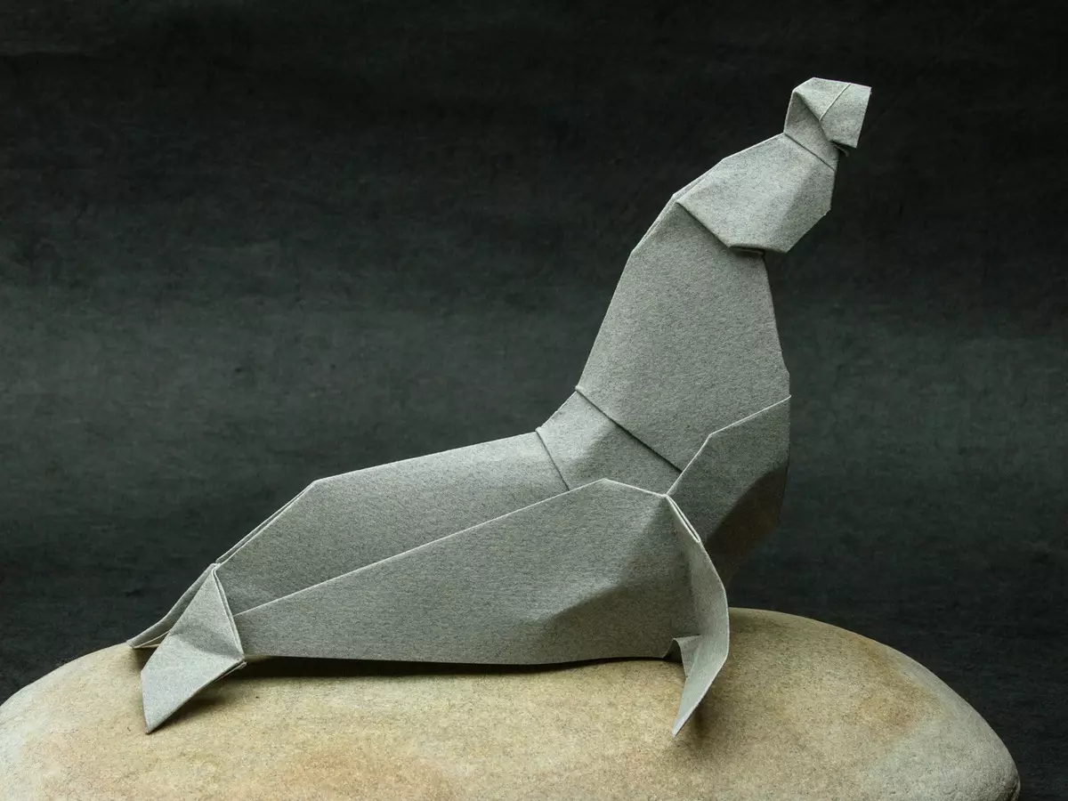 Origami (97 fotos) Què és? Figures de 8 a full tètrada març. Tipus d'art japonès de l'plegat de paper artesanal a partir. Com fer formes diferents? 26950_84