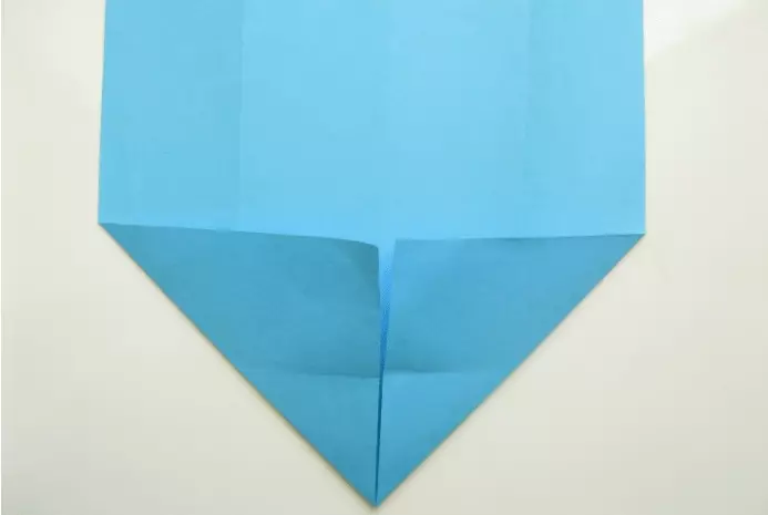 Origami“衬衫与领带”：儿童纸折纸的分阶段设计。如何在2月23日逐步说明明信片作为爸爸的礼物？ 26952_10