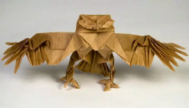 Papur ar gyfer Origami (27 Lluniau): Sut olwg sydd arno a'r hyn sydd ei angen ar gyfer creadigrwydd? Beth sy'n wahanol i'r arferol a beth sy'n well yn addas ar gyfer dwysedd? 26955_11