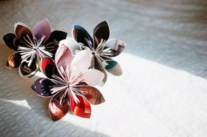 Akwụkwọ maka origami (27 foto): Gịnị ka ọ dị ka na ihe achọrọ maka okike? Kedu ihe dị iche na mbụ na nke ka mma ọ dị mma maka njupụta? 26955_8