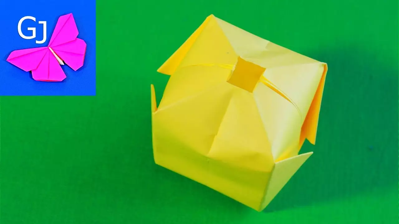 Орігамі «Бомбочка»: схема складання водяній бомбочки з паперу. Як зробити базову форму покроково з листа А4? 26957_5