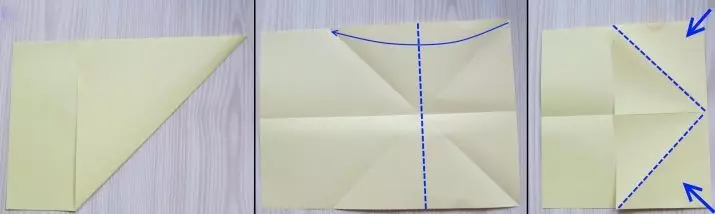 Origami « Technique militaire »: papier origami modulaire pour les enfants et les débutants. Comment faire des figures volumétrique selon le schéma avec vos propres mains? 26959_7