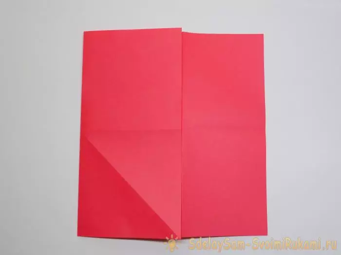 Origami para o día de San Valentín: que facer o 14 de febreiro de papel coas túas propias mans? Caixa de agasallo e origami modular para a nai 26960_26