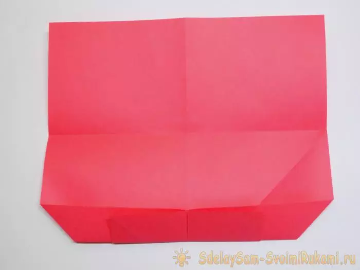 Origami para o día de San Valentín: que facer o 14 de febreiro de papel coas túas propias mans? Caixa de agasallo e origami modular para a nai 26960_30