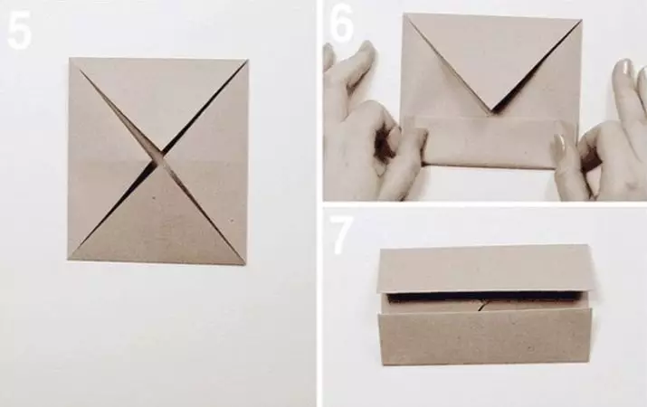 Слатко оригами: Колико је лако направити животиње са папирних шема? Остали мали занати то раде сами, најједноставнији слатки оригами 26965_8