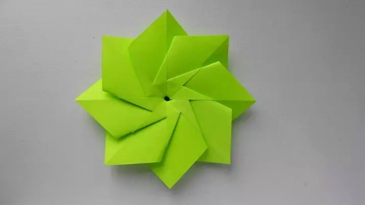 Origami de papel sen cola: como facer unha artesanía de folla A4 sen tesoiras e cola coas túas propias mans paso a paso segundo o esquema? Opcións fáciles 26971_2