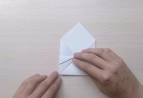 Origami läppar: pratar och andra pappersvampar. Schema och instruktion av vikningssteg för steg för nybörjare 26974_7